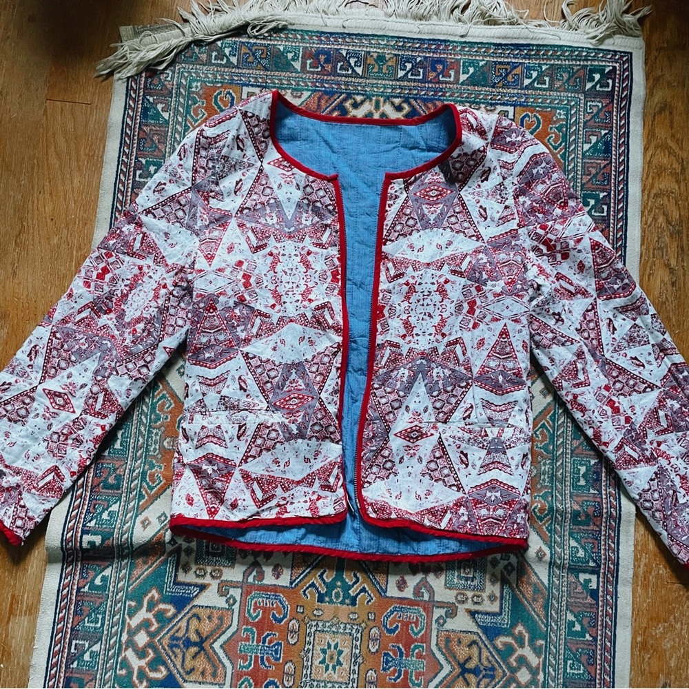 Sanctuary Reversible Slightly Cropped Quilted Jacket